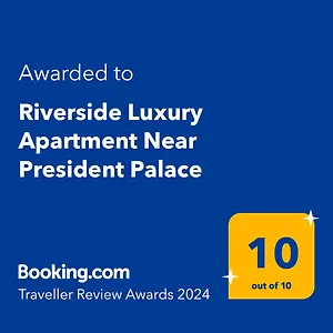  Apartament Riverside Luxury Near President Palace